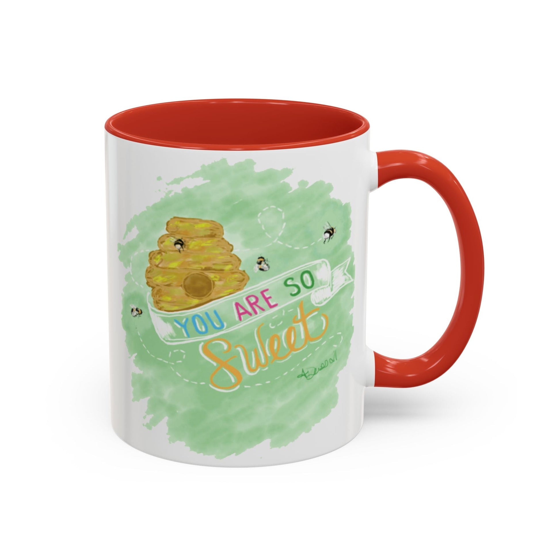 You Are So Sweet Bee Coffee Mug (11oz & 15oz) - Blue Cava