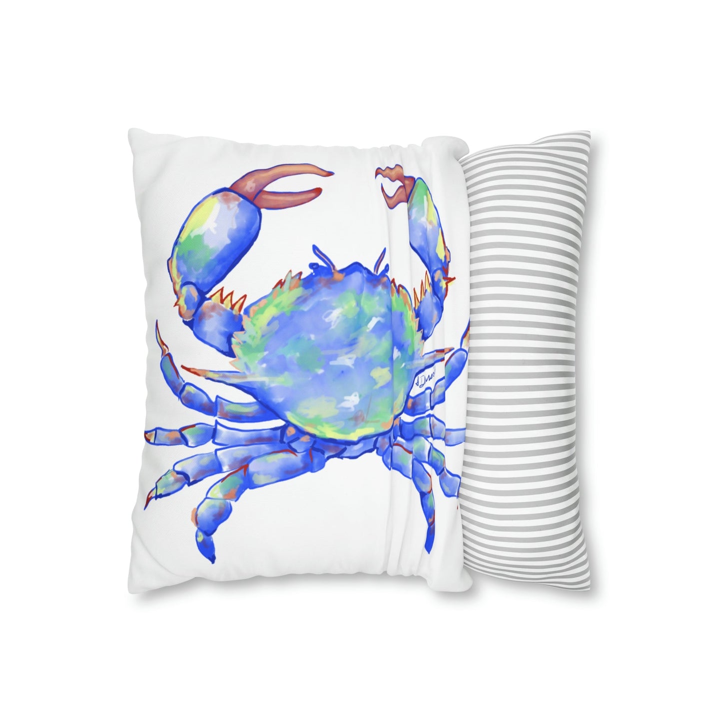 Blue Crab Pillowcase - Blue Cava