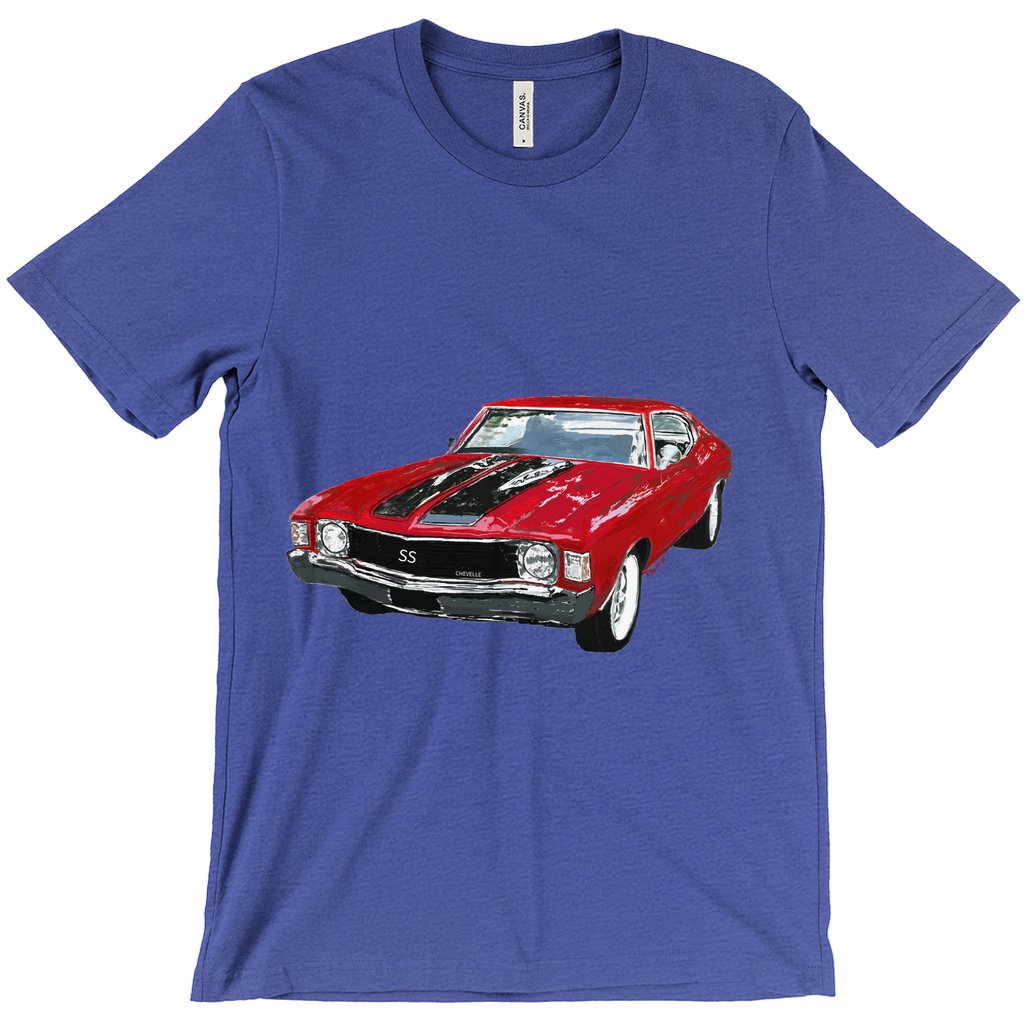 Chevy Chevelle T-Shirts - Blue Cava