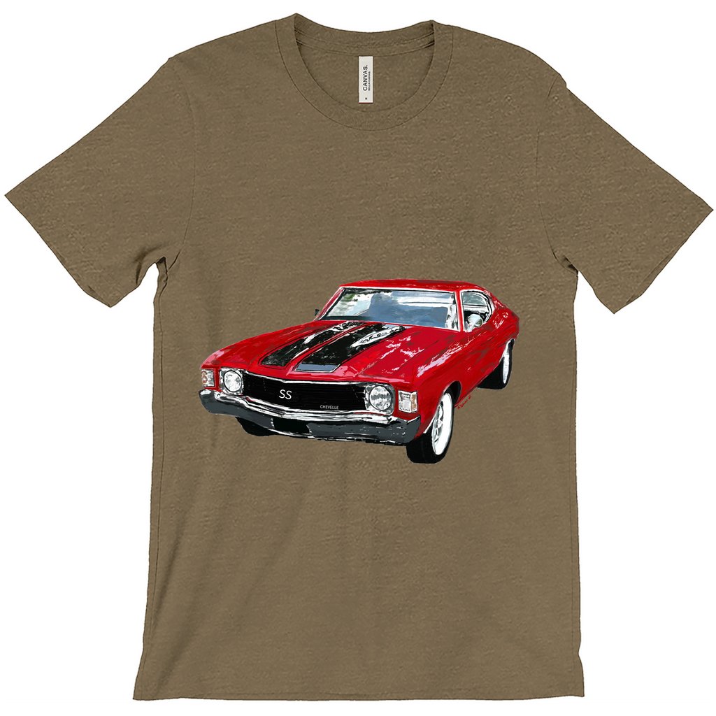 Chevy Chevelle T-Shirts - Blue Cava