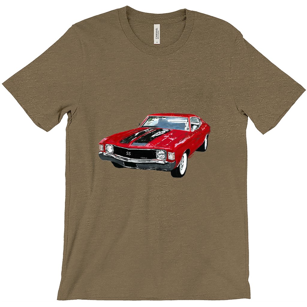 Chevy Chevelle T-Shirts - Blue Cava