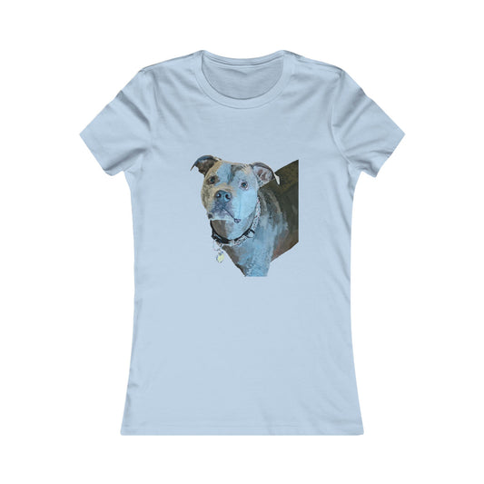 “Diesel” Pit Bull T-shirt - Blue Cava