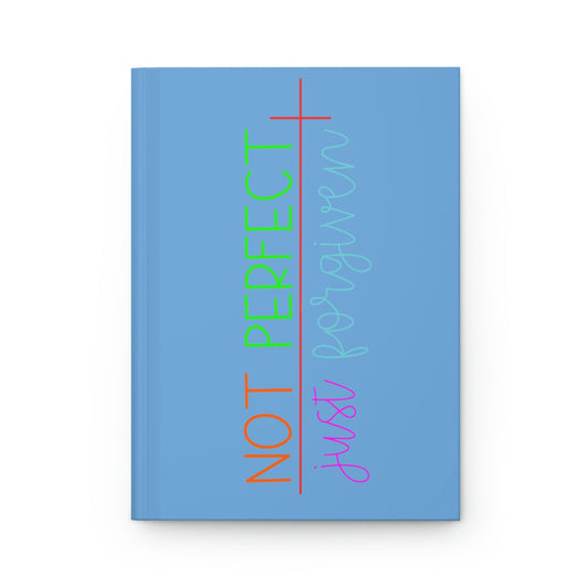 Forgiven Hardcover Journal Matte - Blue Cava