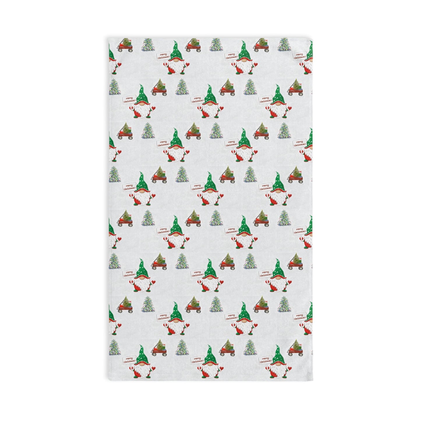 Kringle and Friends Hand Towel (Poly/Cotton) - Blue Cava