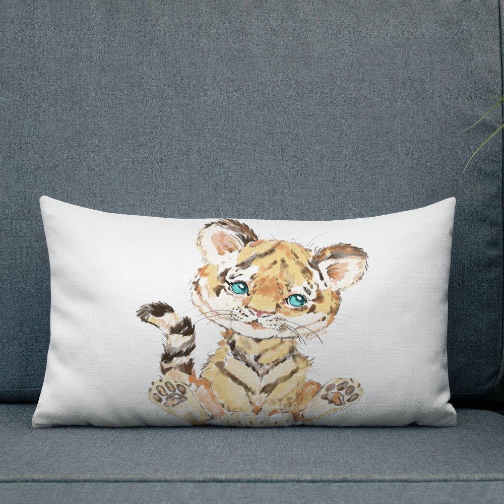 Tiger Premium Pillow - Blue Cava