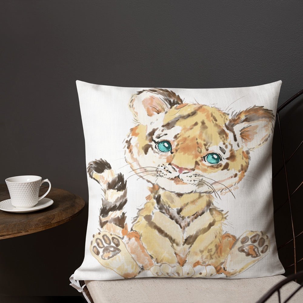 Tiger Premium Pillow - Blue Cava