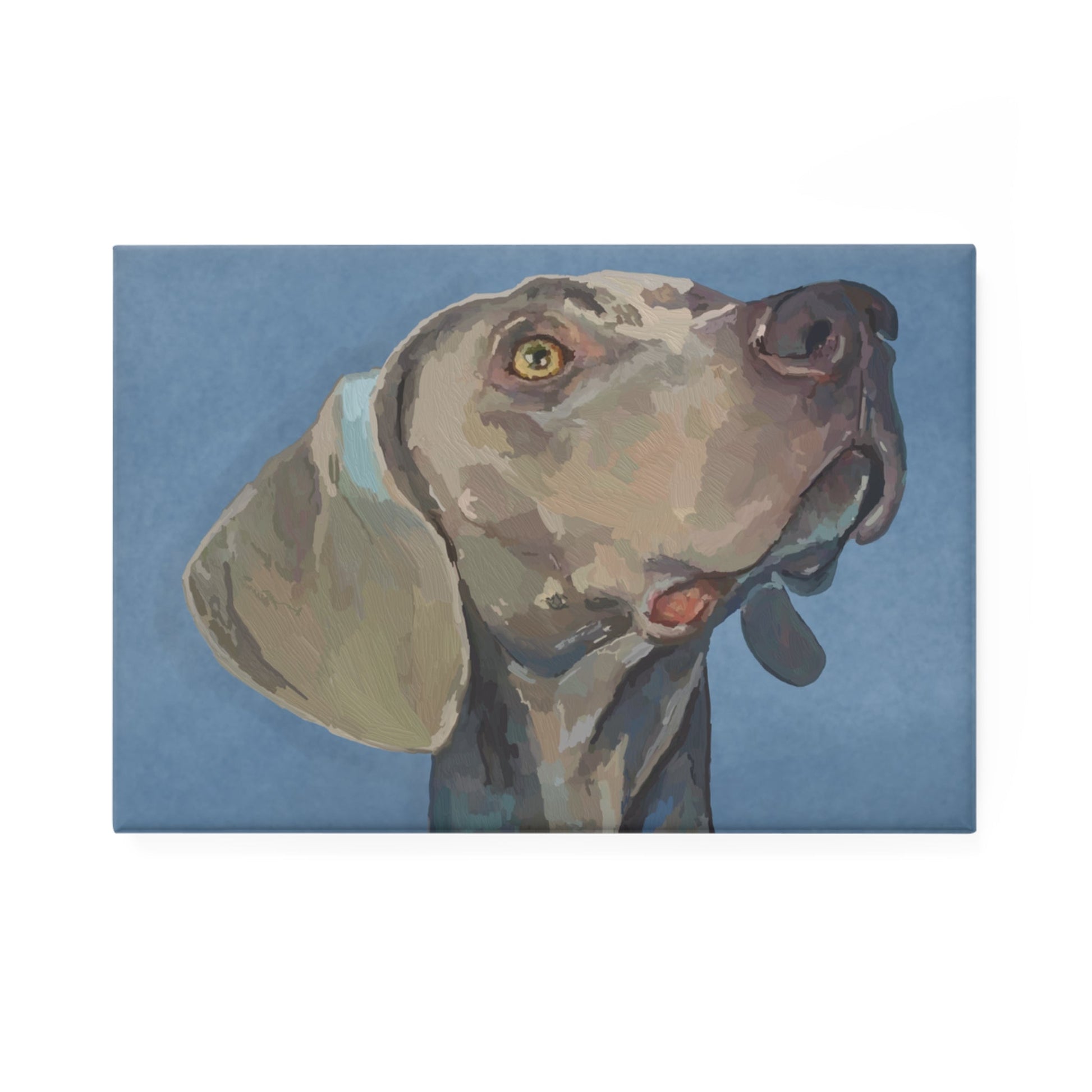 Weimaraner Magnet, Rectangle (1 & 10 pcs) - Blue Cava